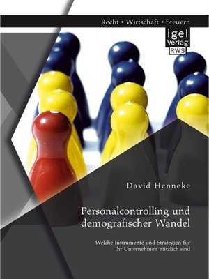 cover image of Personalcontrolling und demografischer Wandel